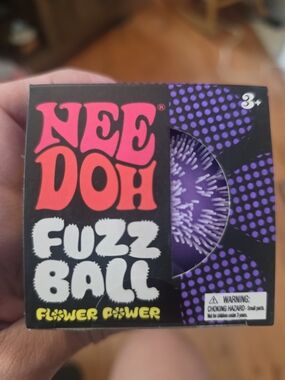 ✨NEW✨Nee Doh Fuzz Ball - Purple